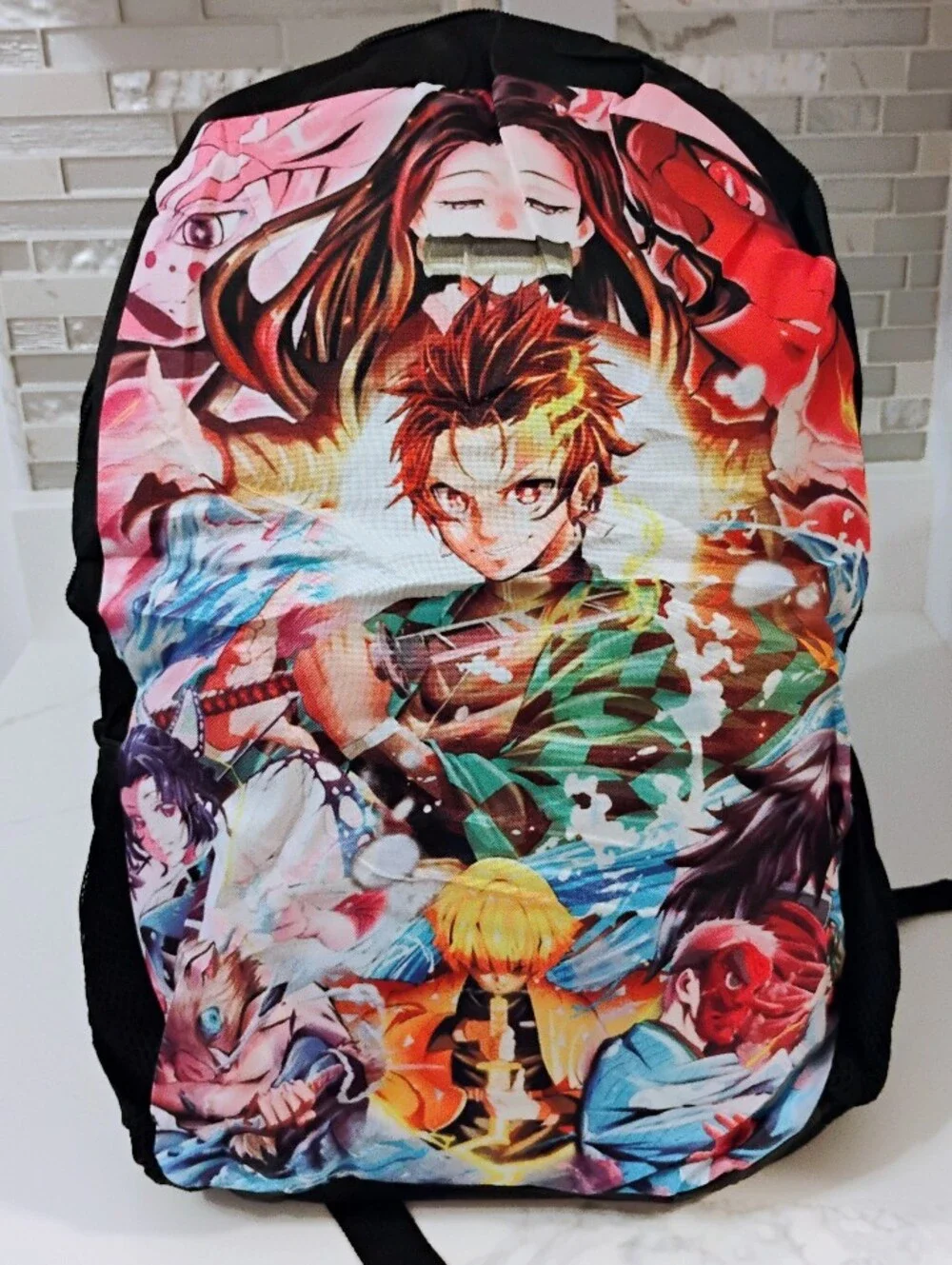 NEW 3FER Demon Slayer Backpack Set w/ Lunchbox, Pencil Case & A BONUS